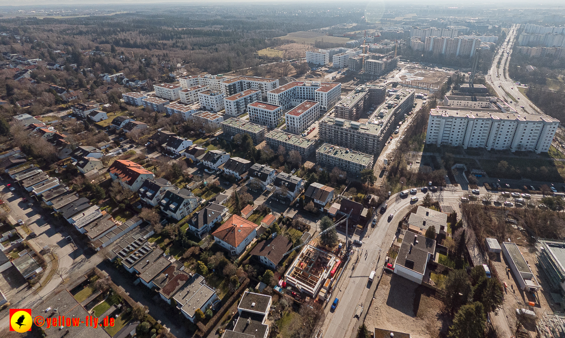 11.02.2023 - Neubau eines Mehrfamilienhause in der Niederalmstraße 16 in Neuperlach-Trudering